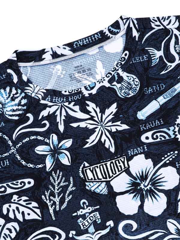 Hawaii Blue Men's Technical T shirt  Neck | Cycology AUS