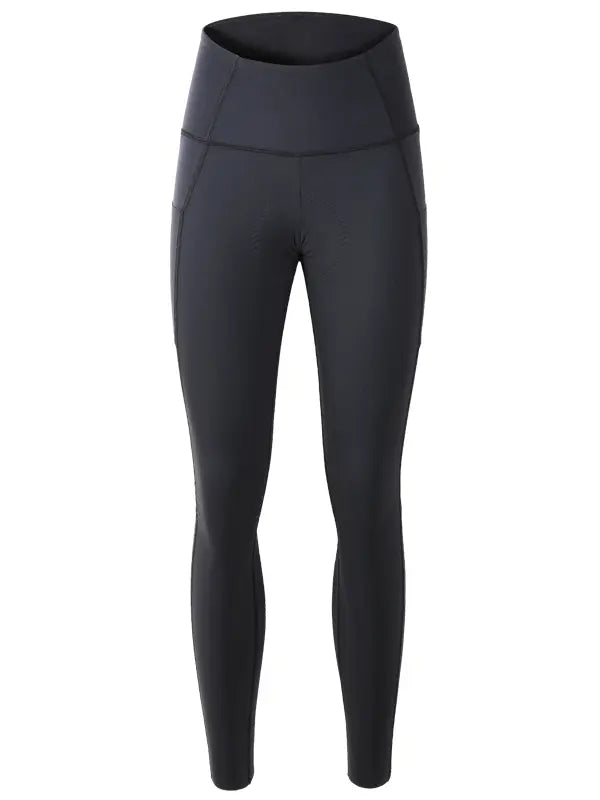Cycology Women's Summer Black Cycling Tights Front View | Cycology AUS